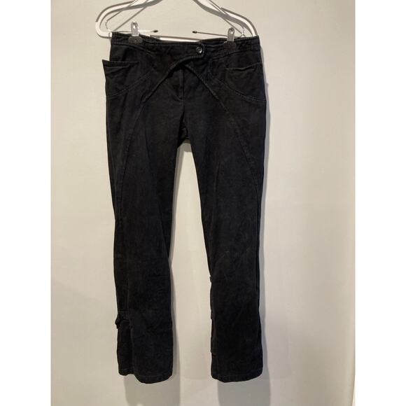 Antonio Berardi Black Jeans Italian Sz 44/US 8 Vintage-ish Designer Rare - Picture 3 of 12